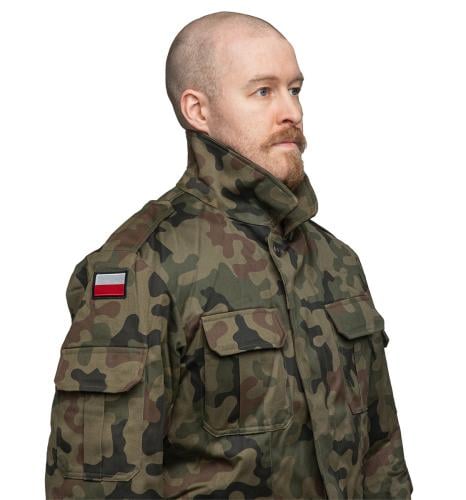 Polish Parka with Removable Liner, Wz. 93 Pantera, Surplus. The sturdy collar can be popped up to protect from foul weather and criticism.